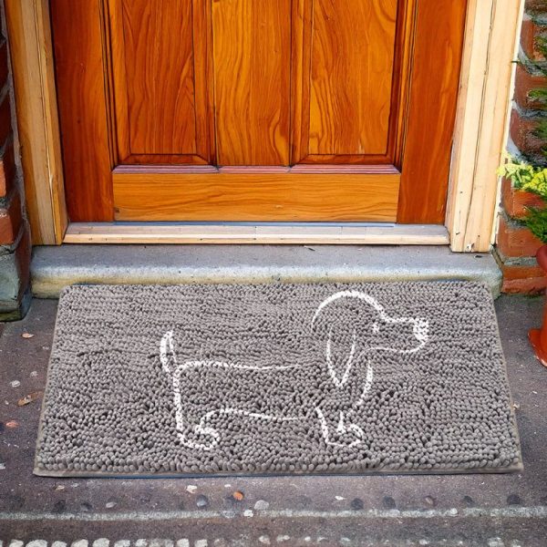 tapis brodé motif hot dog – tapiszenn