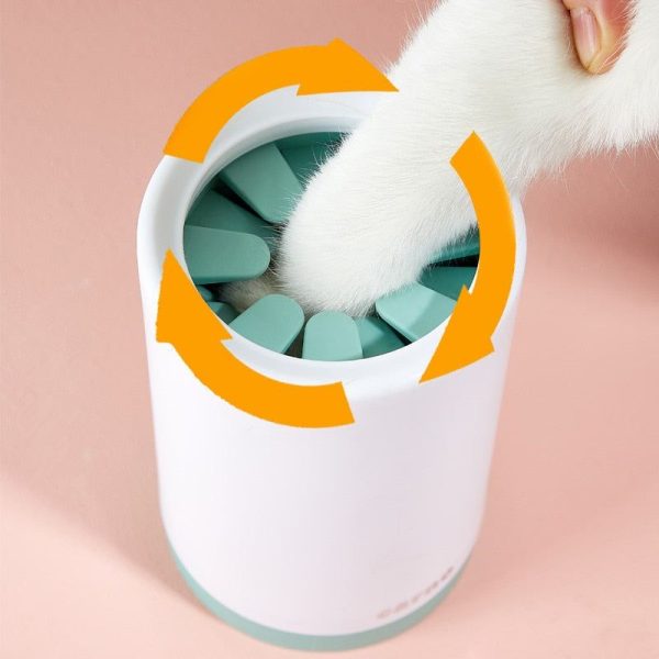 nettoyeur de pattes portable pour chien et chat