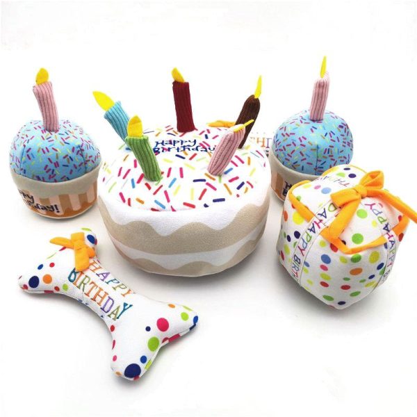 jouet amusant gâteau d anniversaire pour chat