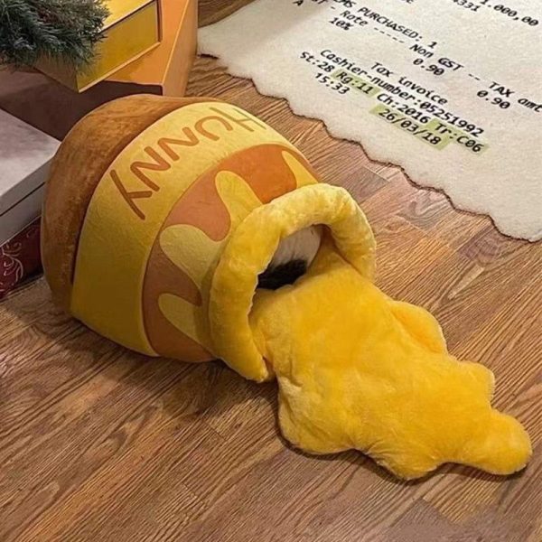 maison en peluche pour chat