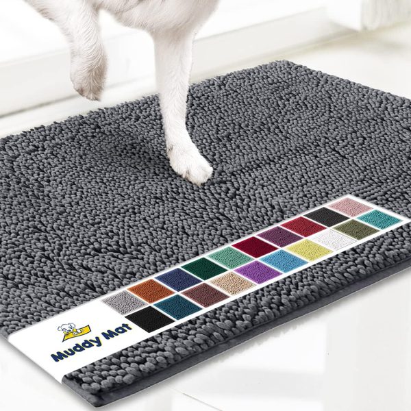 tapis pour chien couleur grise