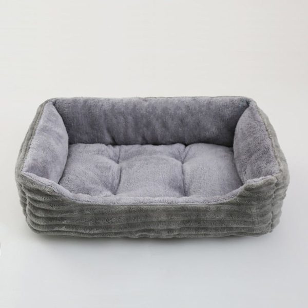 lit apaisant en peluche pour chien et chat