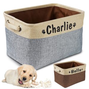 panier de rangement personnalisé pour jouets d'animaux