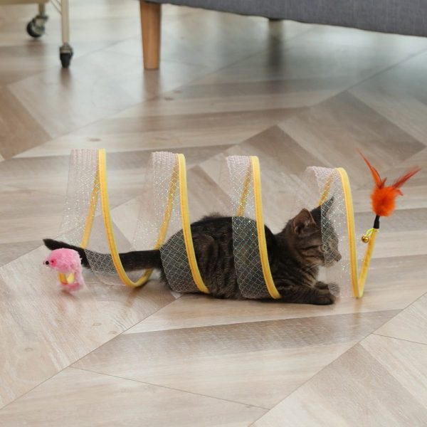 tunnel d'éveil pour chat
